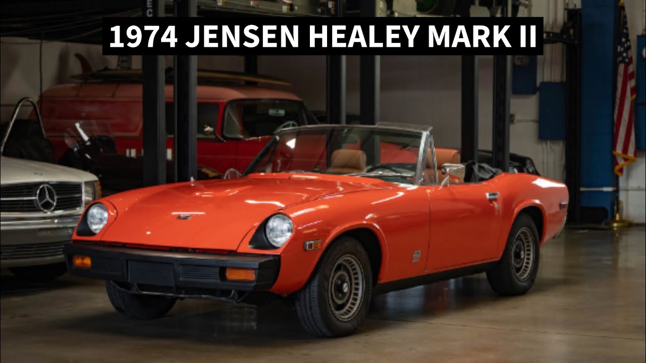 1974 Jensen Healey Mark II 5 spd with 60K orig miles arrives for