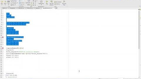How to create Complex Number in MATLAB and rotate it in Plot
