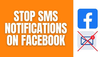 How To Stop SMS The Text Notification From Your Facebook.