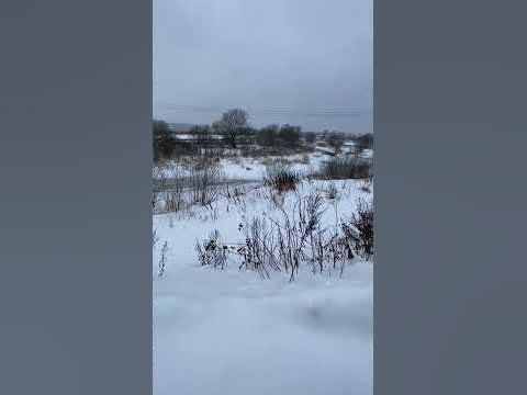 Река покрыта льдом - YouTube