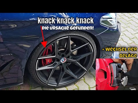 BMW 5 Series G30/G31 Sport Brake: Changing the front brake pads &  eliminating cracking (Tutorial)