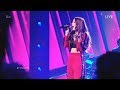 Holly Tandy 16 yo sings Love Me Harder Full Clip Live Show week 4 Quarter Finals  X Factor 2017