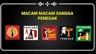 Macam Macam Sangga Pramuka Penegak