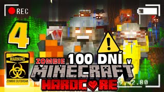 Přežívám 100 Dní v Minecraft Hardcore ZOMBIE APOKALYPSE... 4