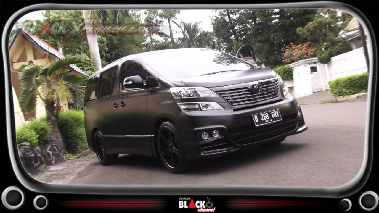 Foto Gambar Modifikasi Mobil Toyota Alphard Sobat Modifikasi