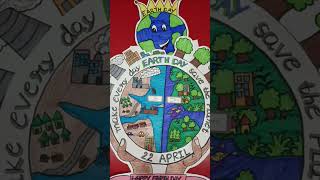 Earth day & environment day prop #mycreativeideas#earthdayfancydress#fancydresscostume#viralshort