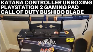 KATANA CONTROLLER UNBOXING Playstation 2 Gaming Pad Call of Duty