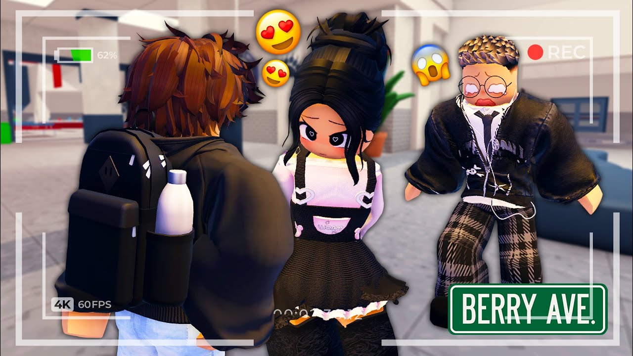 My Cameraman STEALS my Prom Date! 💔 | Berry Avenue Love Story - Roblox