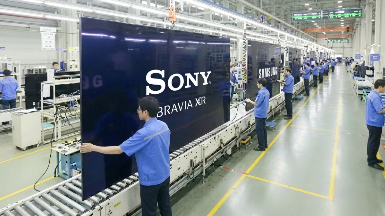 Sony Controllers Factory $42B SONY FACTORY 2027: You Won't Believe How BRAVIA XR Z10 Is Made ...