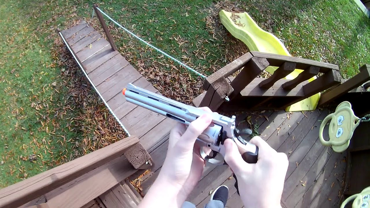 Airsoft Ukarms G36S revolver review YouTube