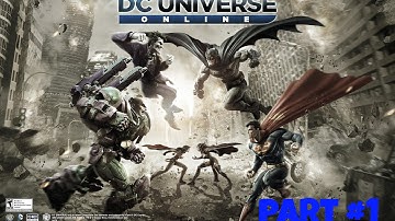 DC Universe Online part #1 : the beginning of the flash