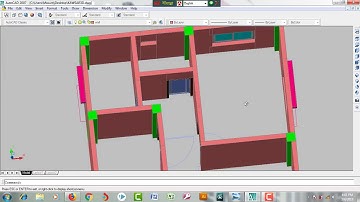 Floor plan 3d modeling in autocad । Bangla Tutorial । ১ শতক জমির উপর ৫ তলা বিল্ডিং এর থ্রিডি মডেলিং