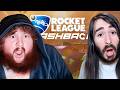 CaseOh Chaos Moment In Rocket leaGue with Moist Critical | CaseOh Funniest Rocket Moment