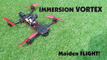 Immersion vortex maiden flight