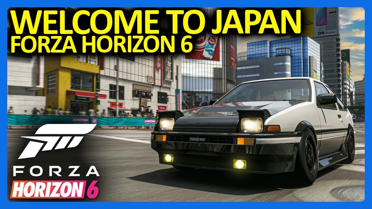 Forza Horizon 6 : Welcome To Japan!! (FH6 Part 1)