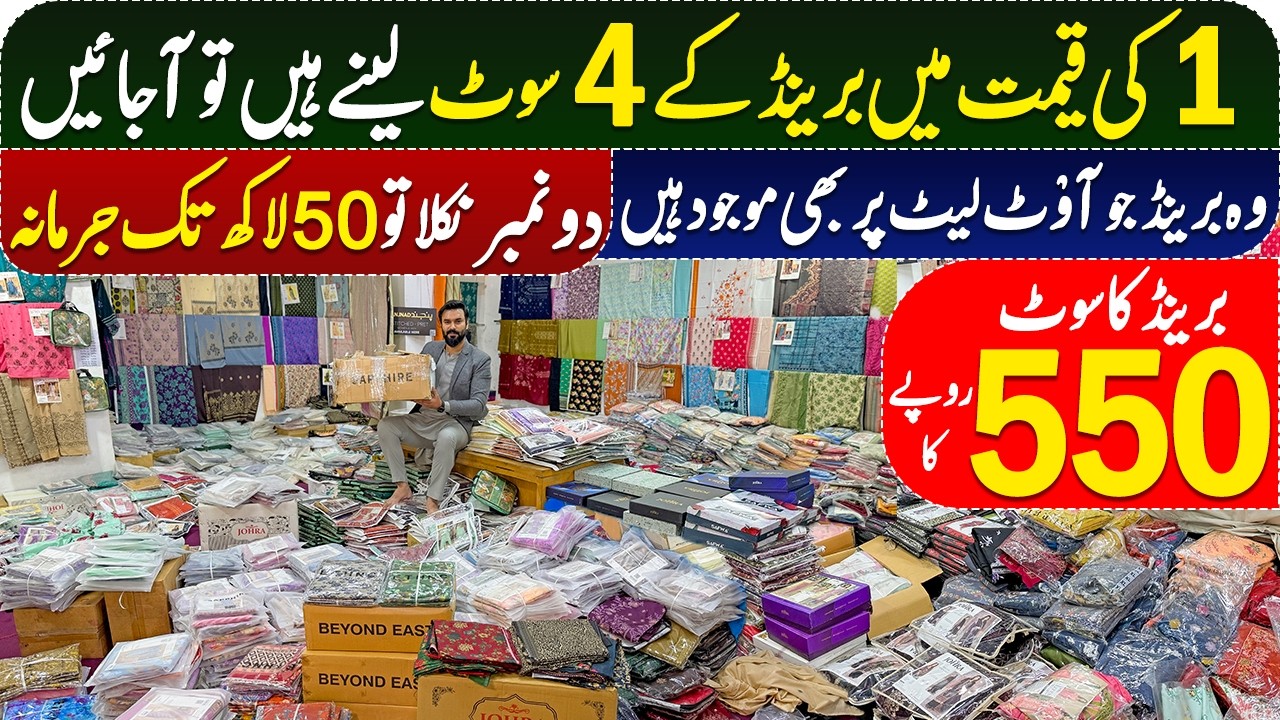 Big Pakistani Brands! Sapphire, Nishat, J., Alkaram, Limelight — If ONE Is Fake, Everything Is FREE!