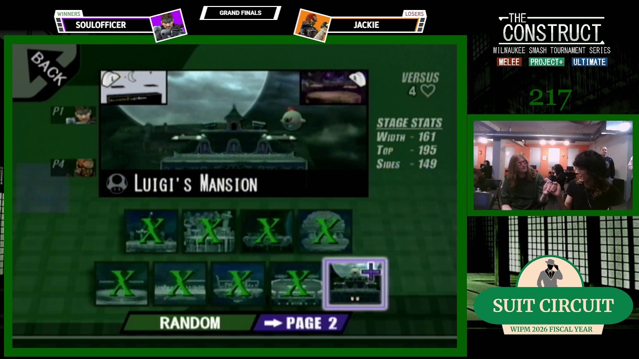 SoulOfficer (Snake) vs Jackie (Ganondorf) - The Construct 217 P+ Grand Finals