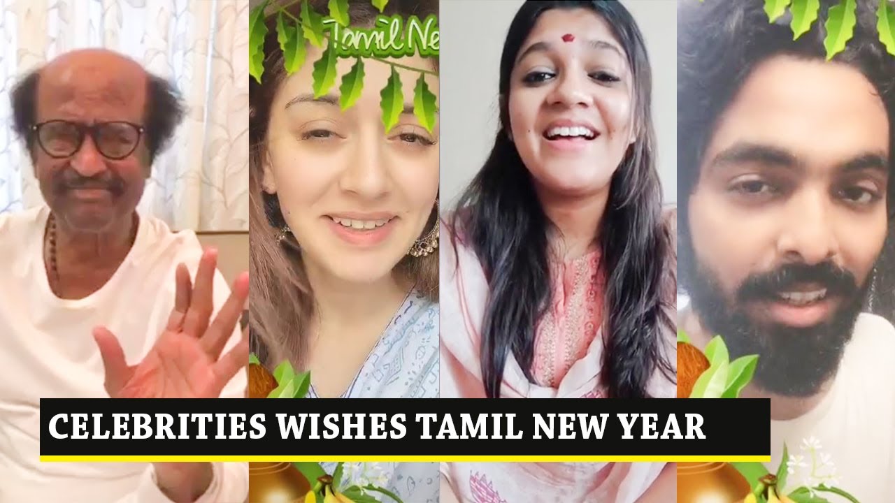 Celebrities Wishes Tamil New year 2020 - Full Collection