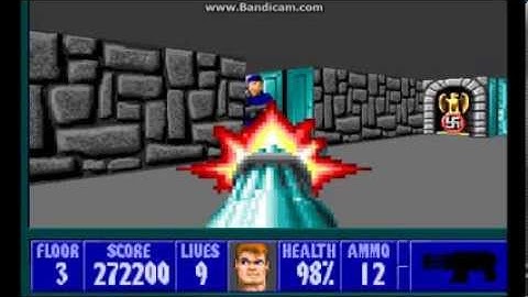 Wolfenstein 3D 2 (Custom Level Mod) - Episode 1 Floor 3