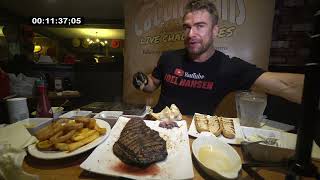 THE STEAK CHALLENGE THAT ALMOST KILLED ME... Joel Hansen