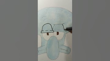 How to draw Squidward Easy