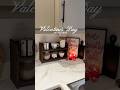 let’s decorate my coffee bar for Valentine’s together 🎀✨💌❤️ #valentinesday #kitchen #homedecor