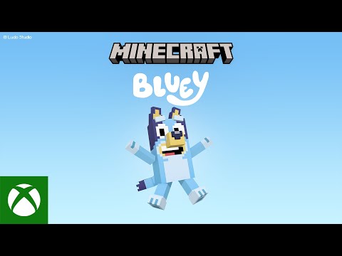 Minecraft x Bluey DLC Launch Trailer