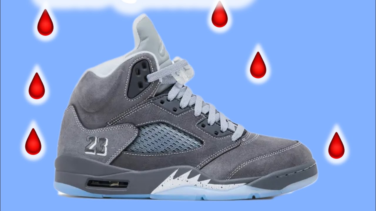AIR JORDAN WOLF GREY RETRO 5 HAVE THE PUBLIC GOING INSANE