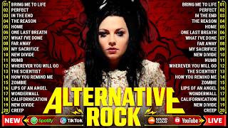 Alternative Rock Greatest Hits 🔥Evanescence, Green Day, Linkin Park, Coldplay, Red Hot Chili Peppers