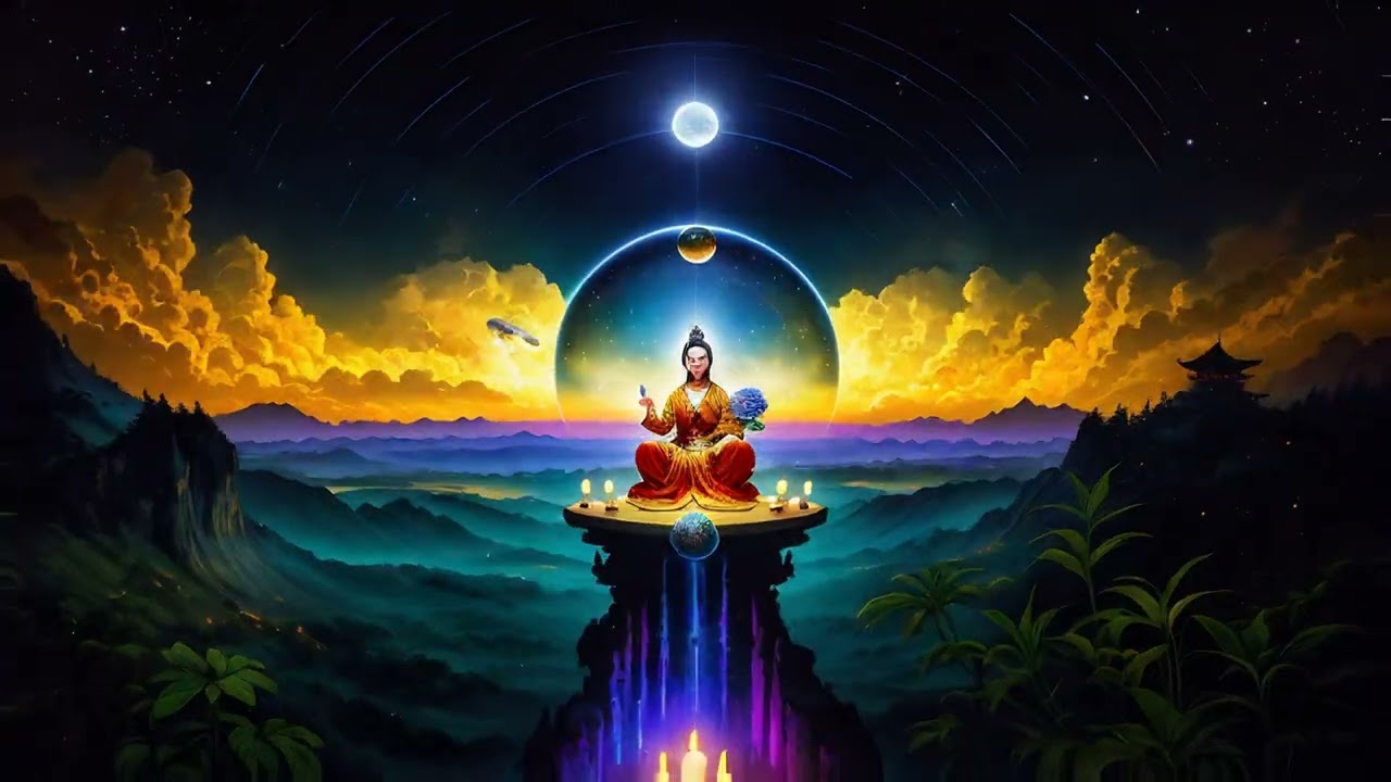 "Geisha & Dragon" (A.I. generated art. Generating artwork/videos through computer & A.I. systems)