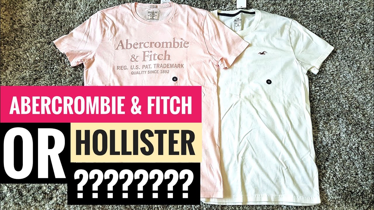 hollister and abercrombie & fitch