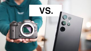 Samsung Galaxy S22 Ultra vs. $5000 Pro Camera!