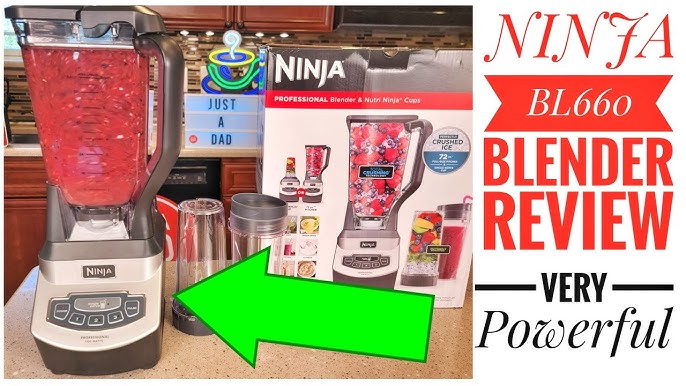 Ninja Professional Blender with Nutri Ninja Cups