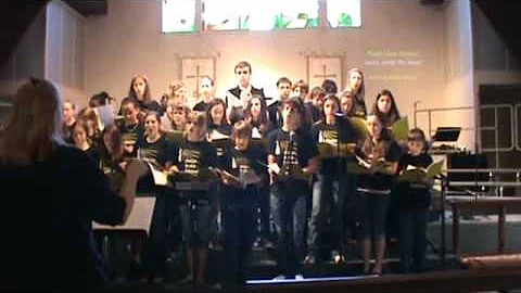 BUMC Youth Choir Joyful Joyful We Adore Thee 02May...