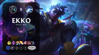 Ekko Mid vs Xerath - EUW Master Patch 12.22