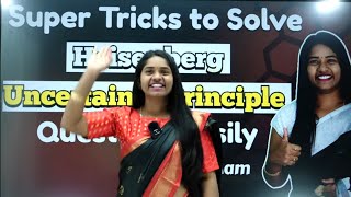 4 Super & Simple Calculation Tricks to solve Heisenberg Uncertainty Questions Easily by Komali Mam