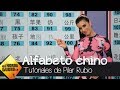 Pilar Rubio se sumerge a la perfección en el alfabeto chino - El Hormiguero 3.0