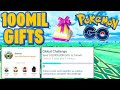 HOW I WON The Global Challenge Send 100 MILLION GIFTS To Friends In Pokémon GO