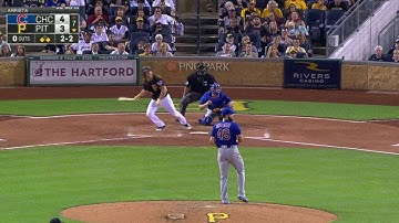 CHC@PIT: Jaso ties the game with an RBI single