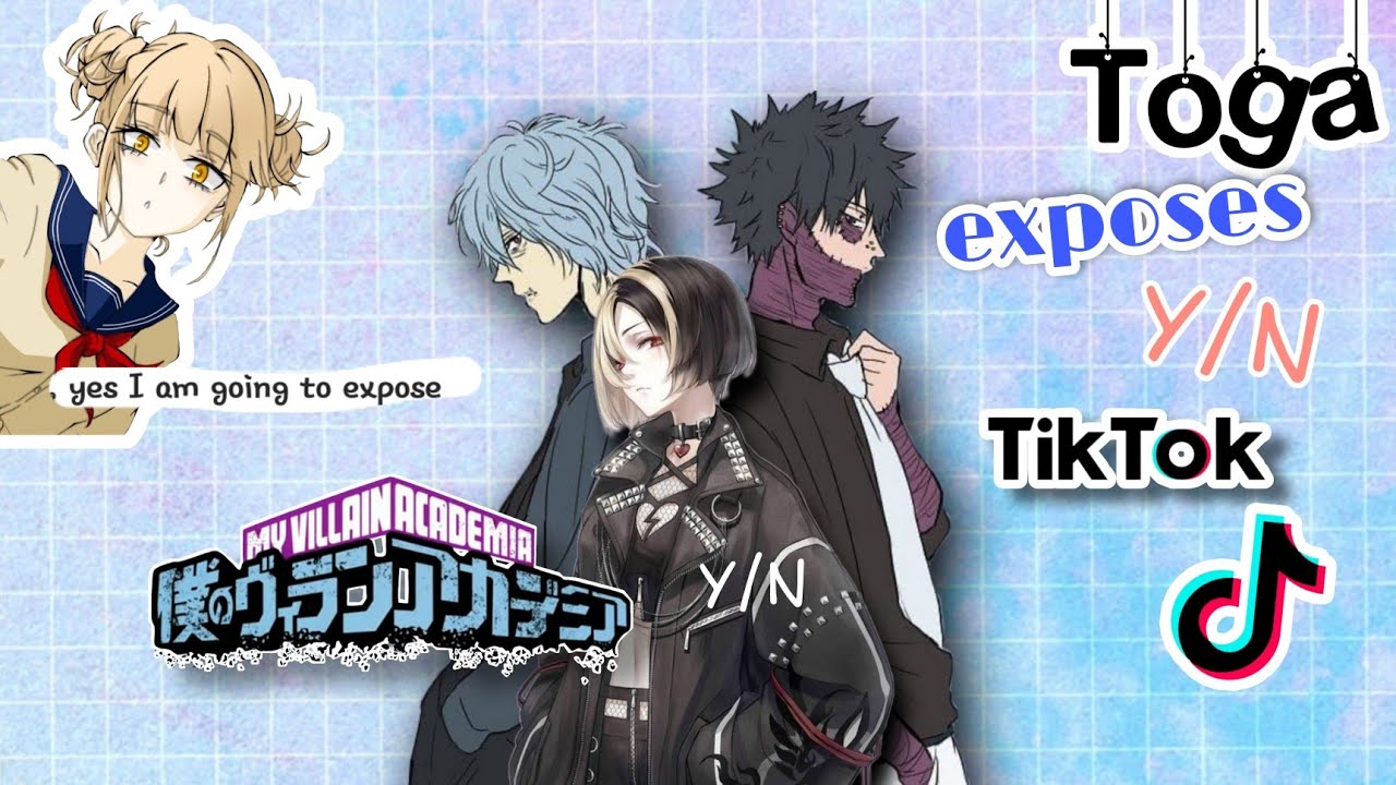 TOGA EXPOSES Y/N'S TIKTOKS!! |BNHA TEXT FT. LOV | (DABI X Y/N X SHIGGY) PART 1/?