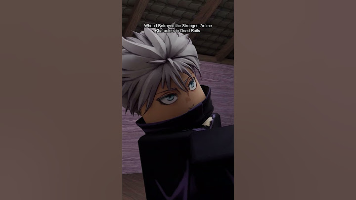 Dead rails animation pt 7 | When I Betrayed the Strongest Anime Characters in Dead Rails