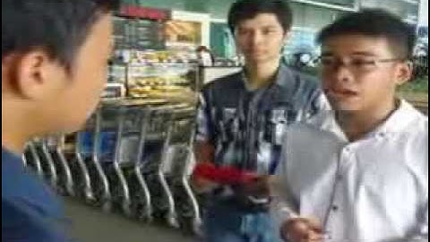 GTKD Tặng quà cho người nước ngoài