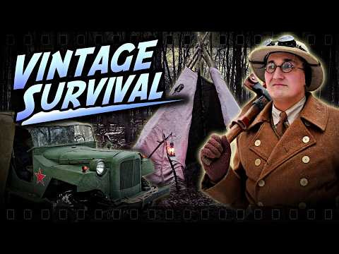 FAST ERFROREN - Vintage Survival - im Winter mit historischer Ausrüstung