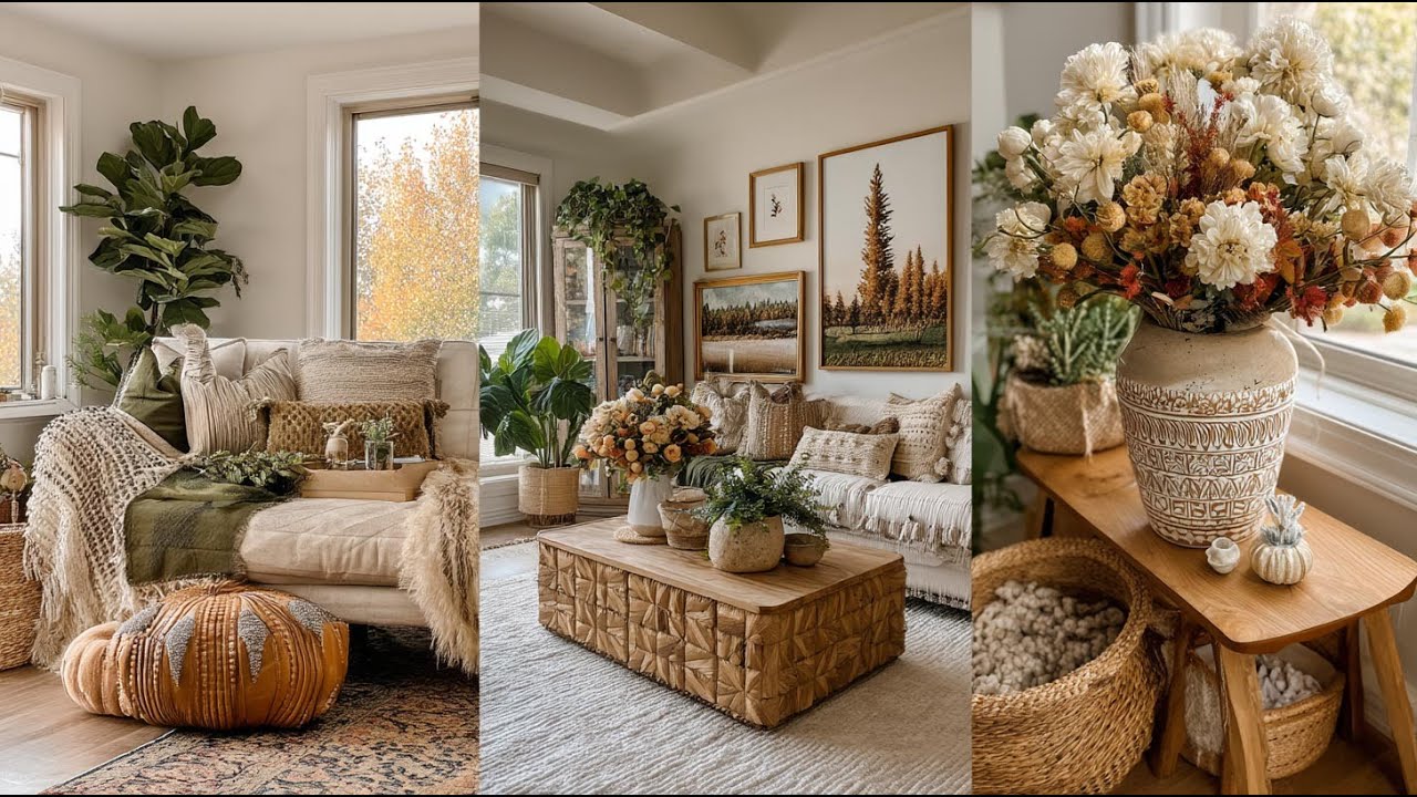 Fall Home Tour 2025: Nature-Inspired Cozy Autumn Decorating
