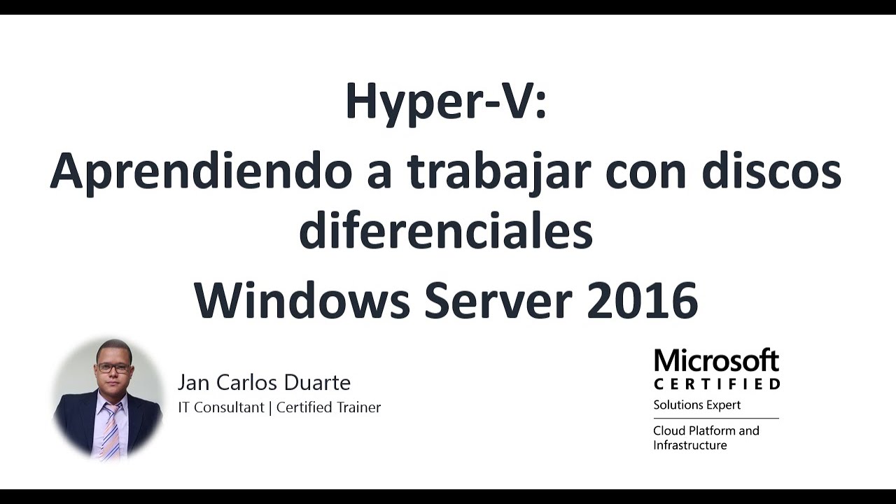 Hyper-V: Aprendiendo a trabajar con discos diferenciales.