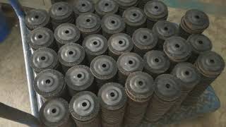 Proway Flap disc back glue machine.