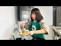 【Yuka's Kitchen】親子丼＋お味噌汁作り👩🏻‍🍳 │ 英語チャレンジ