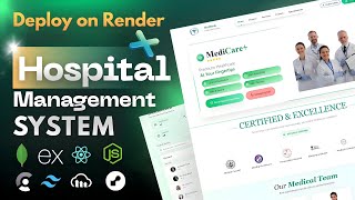 How to Deploy Hospital Management System on Render | Full stack MERN Project Deployment Guide(2026)
