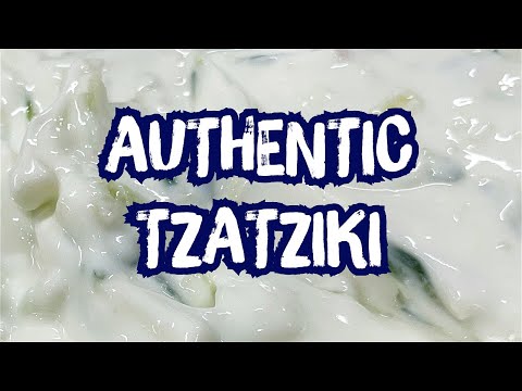 The Real Greek Tzatziki Recipe using greek yogurt | Impossibly Kosher