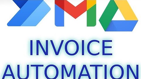 Invoice Automation. Extract data using Gmail, Google Drive and Power Automate